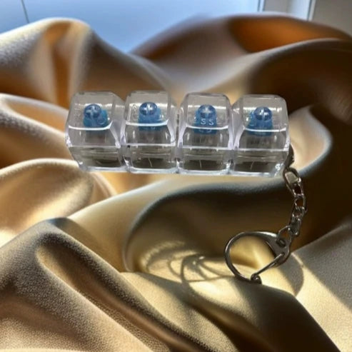 4Keys Mechanical Keyboard Keychain