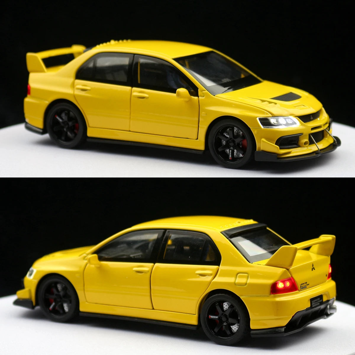 1/32 Mitsubishi Lancer EVO Final Edition JDM Racing Toy Car Model