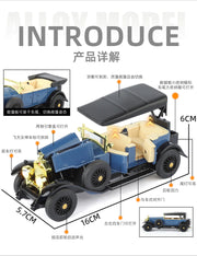 1:24 Phantom 1925 1th Vintage Car Alloy Diecast Car Model