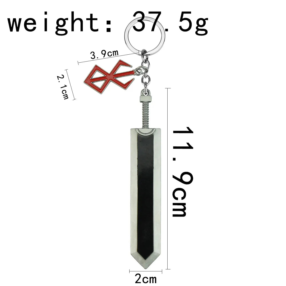 berserk sword keychain