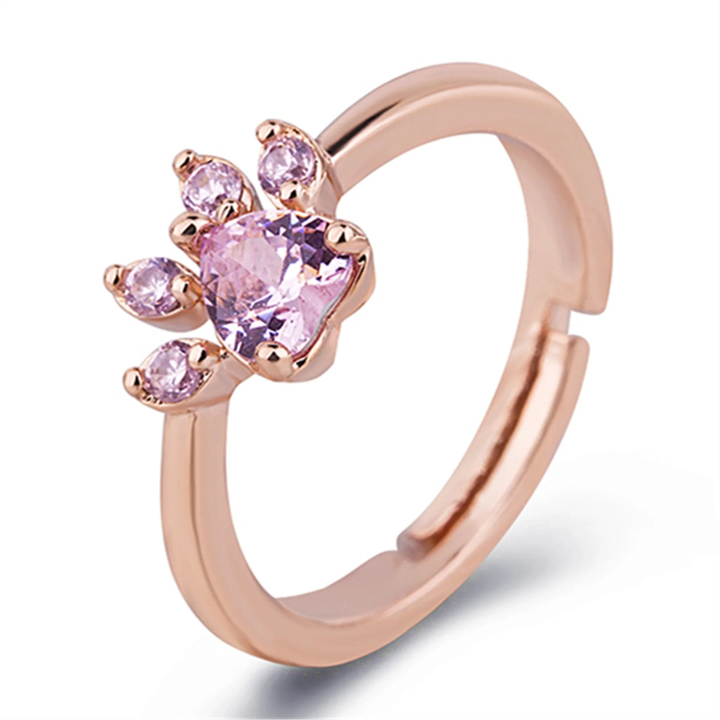 Cute Cat Claw Ring