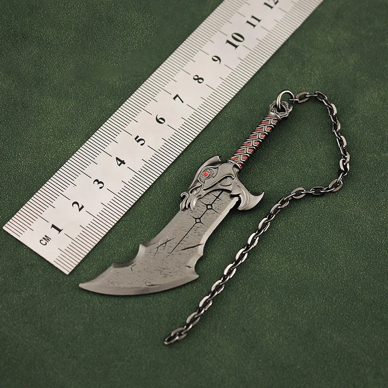 Blades of Chaos 9 cm keychain