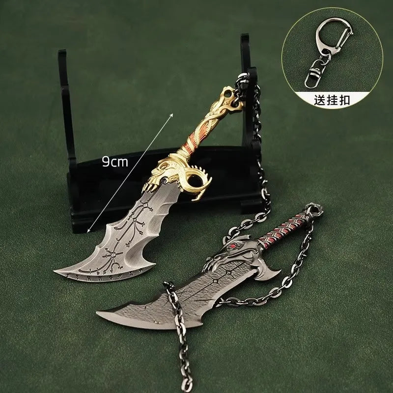 Blades of Chaos 9 cm keychain
