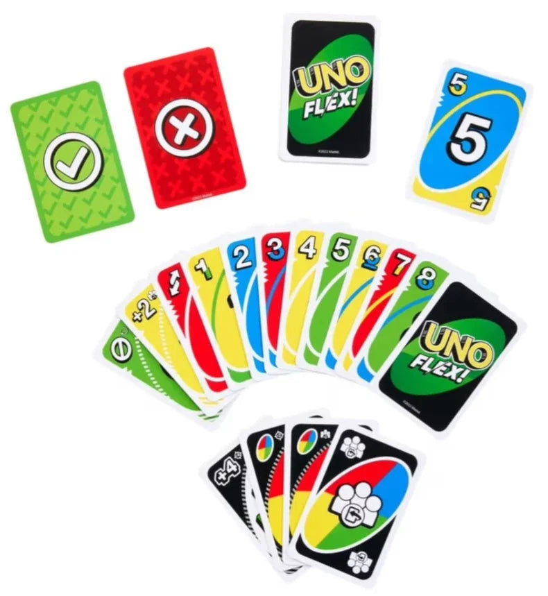 UNO Flex Card Game, Teams, Dare, Social Board Table Party Games