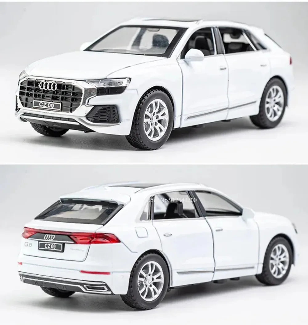 Scale 1:32 RS7 Electroplating Q8 Sports Car Model