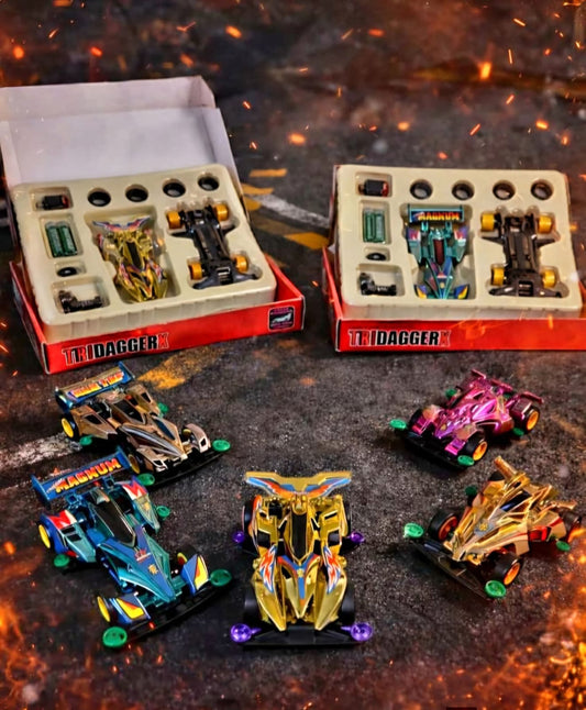 High-Speed Racing Car Toys Mini DIY Building Kit