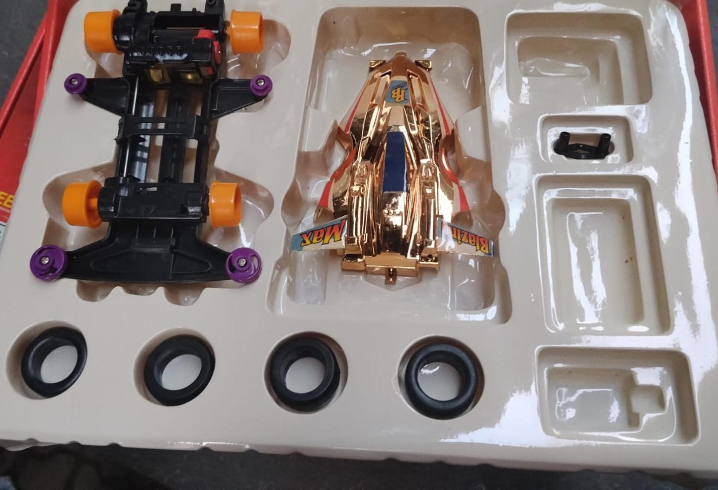 High-Speed Racing Car Toys Mini DIY Building Kit
