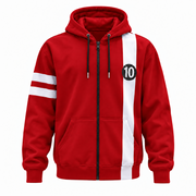 Ben 10 Zip Hoodie - Red