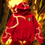 Ben 10 Heatblast Hoodie - front view