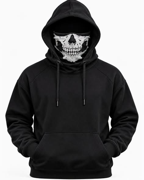 Call of Duty Ghost black hoodie – main product image