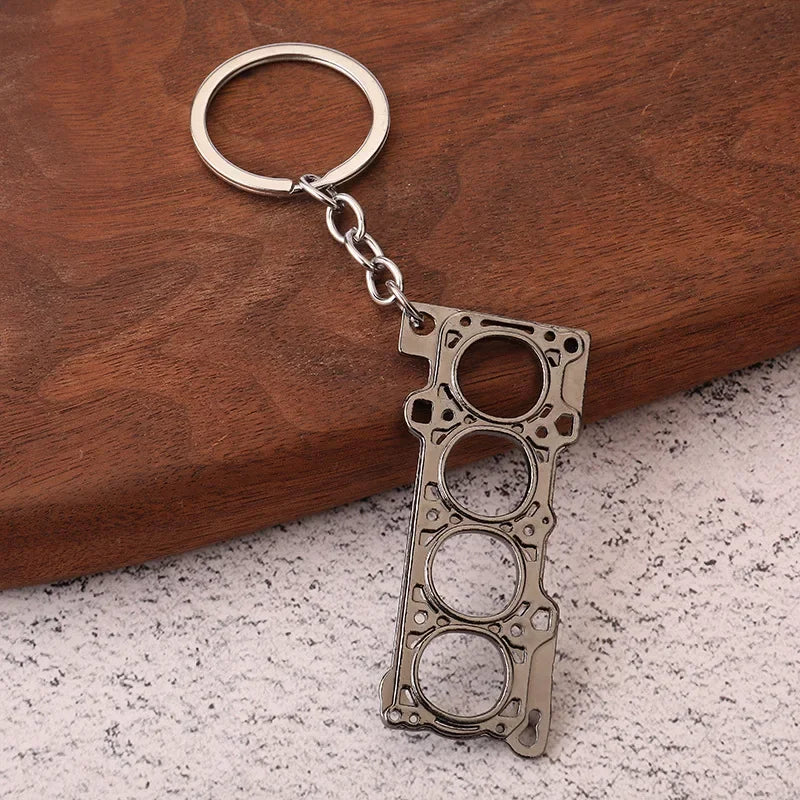 car Gear Keychain