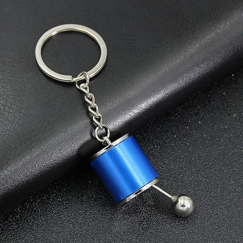 car Gear Keychain