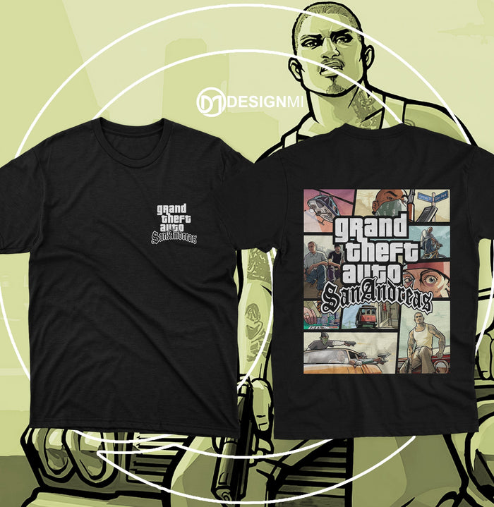 gta sa   black t-shirt