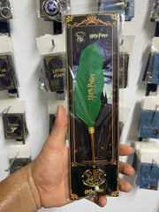 Harry Potter feather pen - green