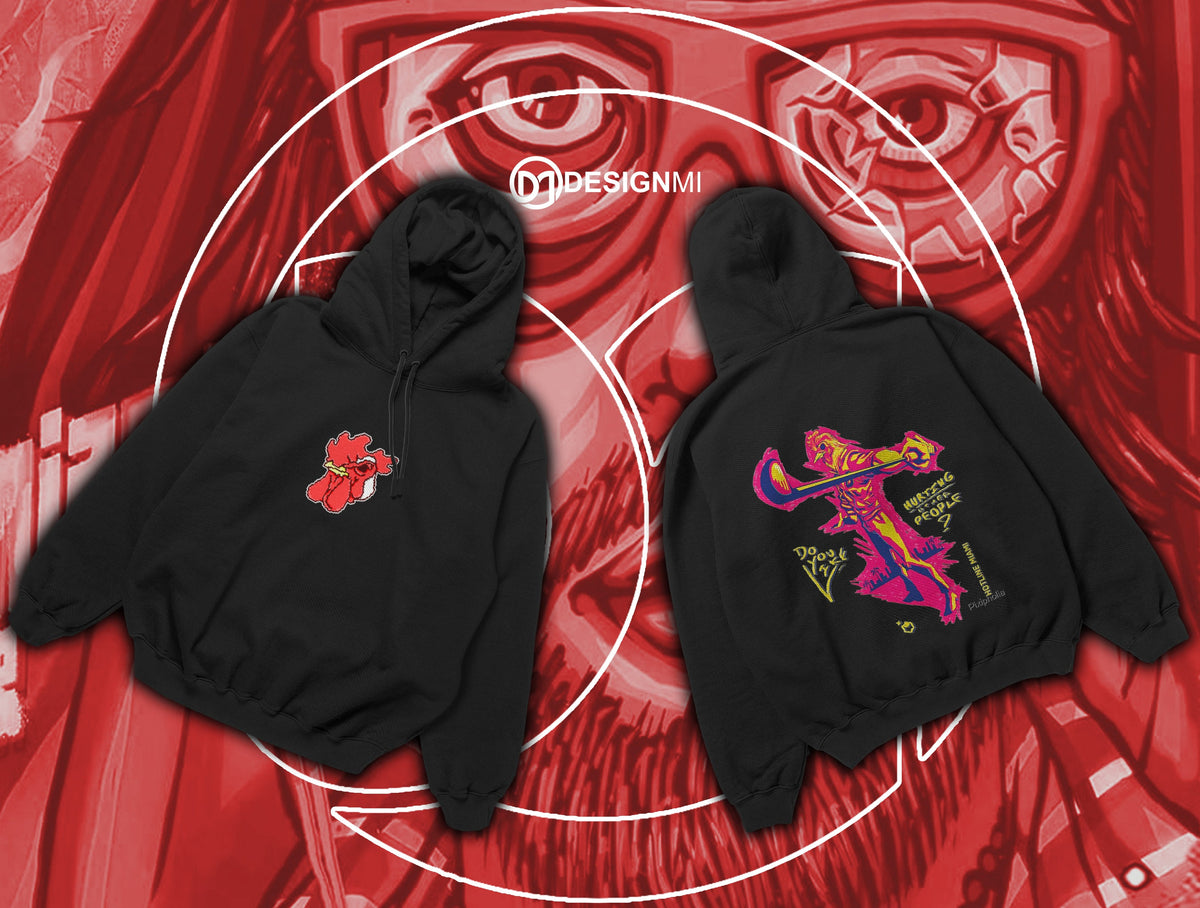 hotline miami black hoodie