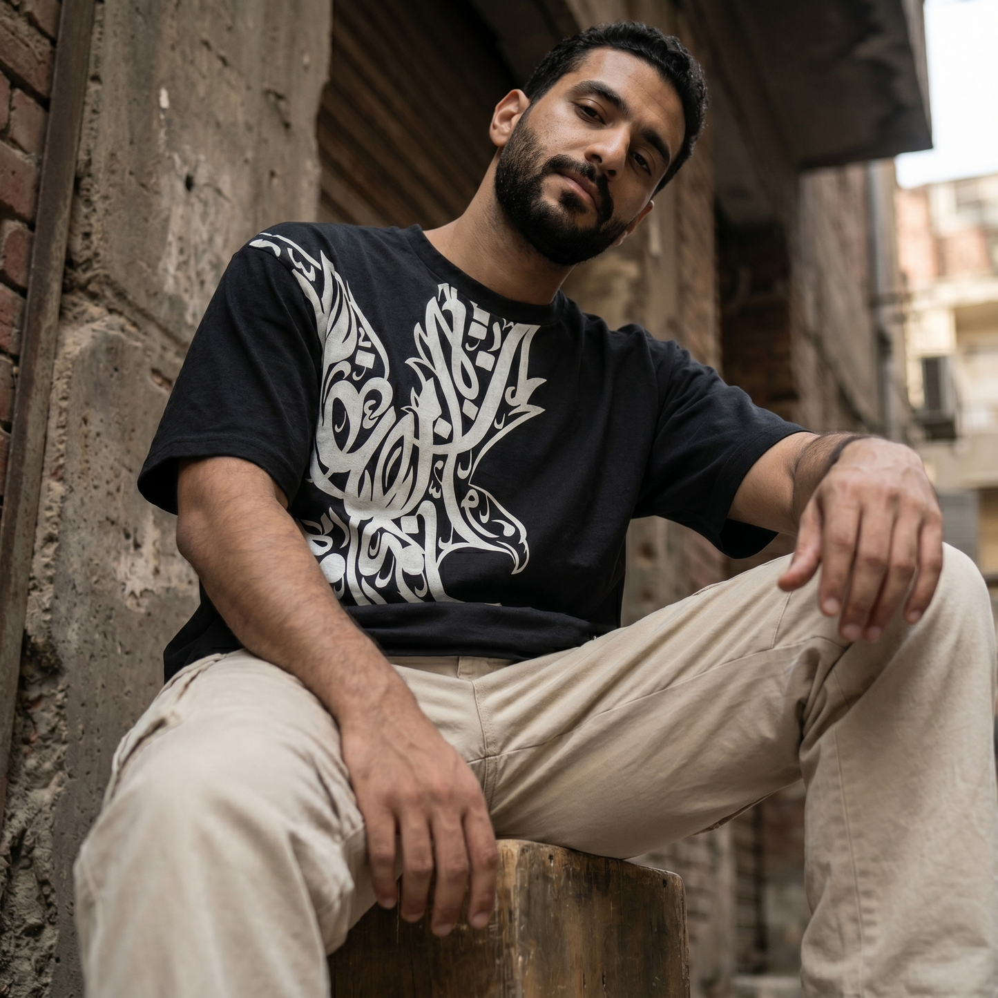 eagle black t-shirt