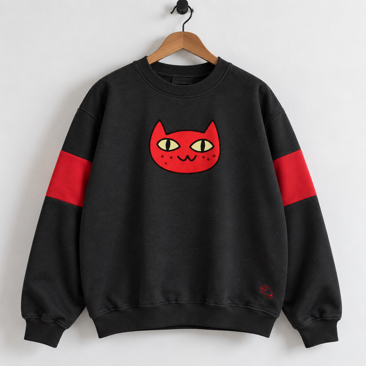 Red Cat Sweatshirt
