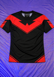 Red Hood Full Print T-Shirt front view