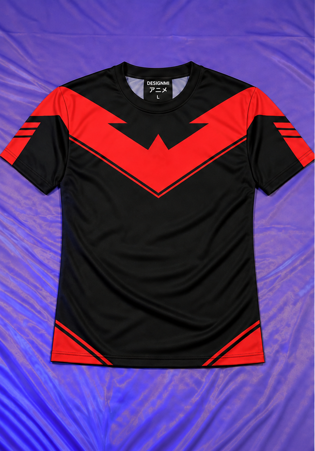 Red Hood Full Print T-Shirt front view