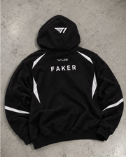T1 Faker hoodie back FAKER flatlay