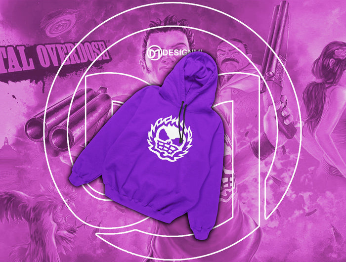 Spicey move purple hoodie