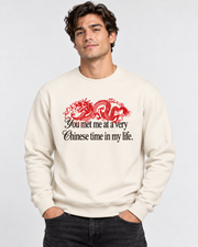 Cream sweatshirt