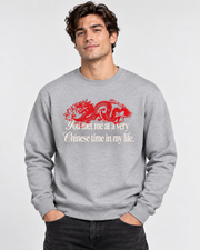 Gray sweatshirt