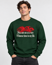 Green sweatshirt