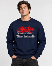 Navy sweatshirt