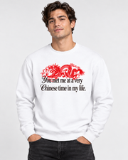 White sweatshirt